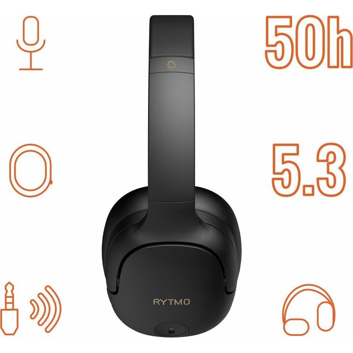 Manta HDP1001BK Rytmo Elegance Negro