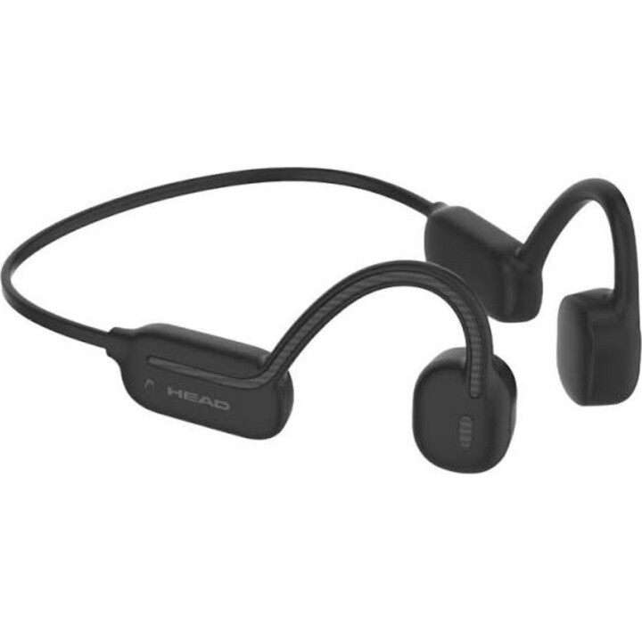 Casque sans fil à conduction osseuse HEAD HDTW01 - Bluetooth 5.1 · Microphone · Noir