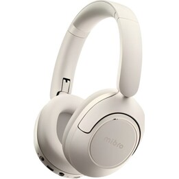 Auriculares Mibro Headphone One, color beige claro, inalámbricos con Bluetooth 5.4