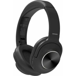Auriculares Inalámbricos Aiwa HST-220BT/BK/ con Micrófono/ Bluetooth/ Negros