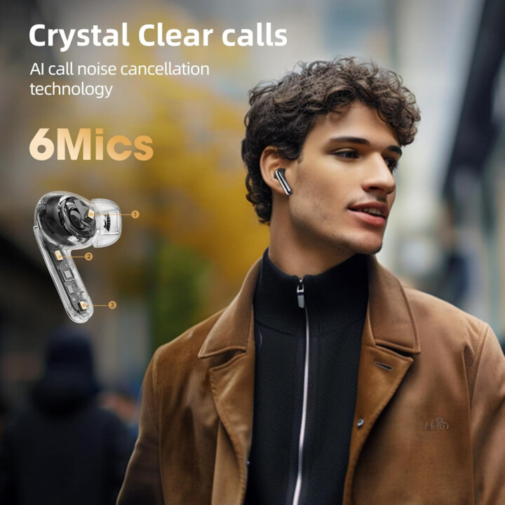 QCY MeloBuds Pro HT08 ANC Nero - Auricolari Bluetooth