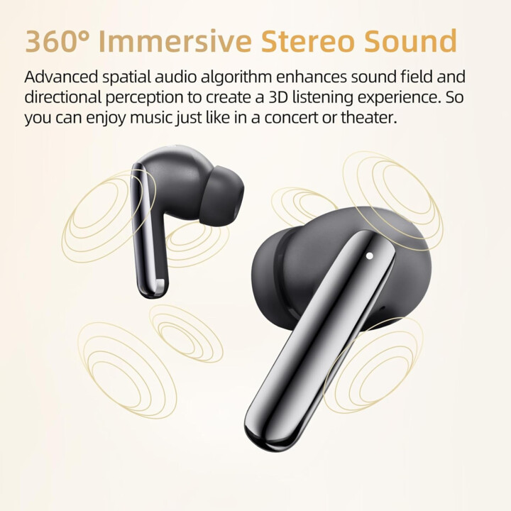 QCY MeloBuds Pro HT08 ANC Nero - Auricolari Bluetooth