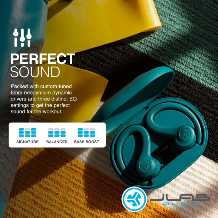 JLab Go Air Sport Azul - Auriculares inalámbricos