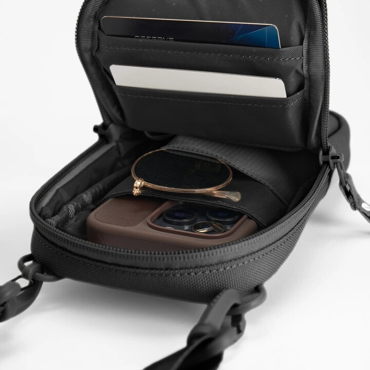 Bolso bandolera pequeño ARC - Negro