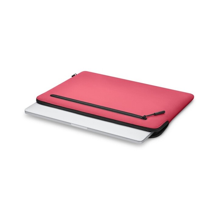 Compact Sleeve with Flight Nylon for MacBook Pro (13" 2022 - 2012) & MacBook Air (13" 2022 - 2018) - Hibiscus Red