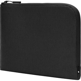Capa Facet para laptop de 16 polegadas em sarja reciclada - Preta