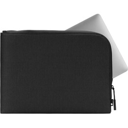 Facet Sleeve for MacBook Pro 16" 2021/2023 in Recycled Twill - Black