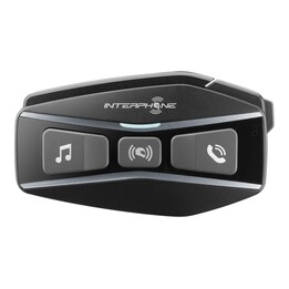 Cellularline U-COM 16 intercomunicador para moto Mesh 2.0 preto