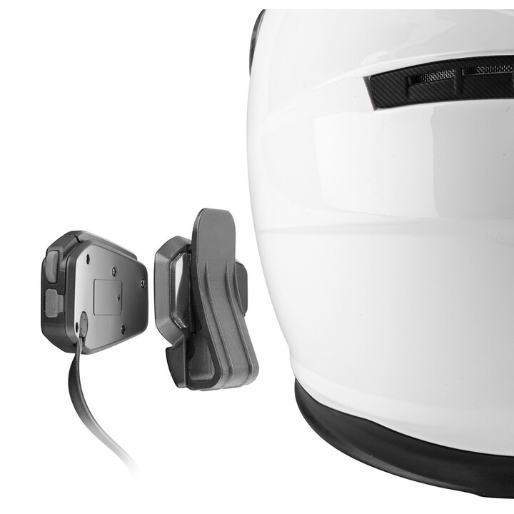 Cellularline U-COM 16 intercomunicador para moto Mesh 2.0 preto