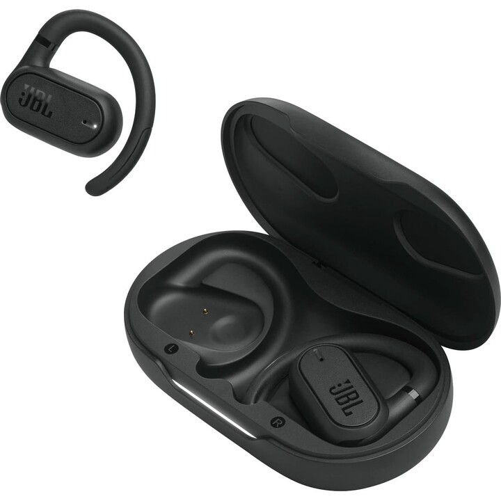 JBL Soundgear Sense Bluetooth Headphones with Charging Case/ 8H Battery Life/ Black