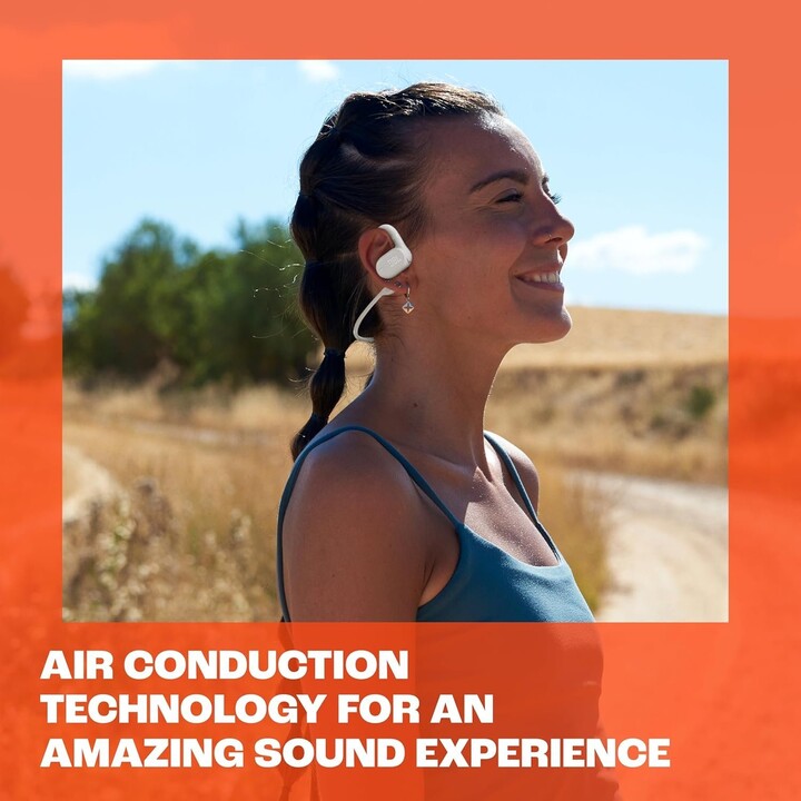 Auriculares Bluetooth JBL Soundgear Sense con estuche de carga/8 horas de duración de batería/Negro