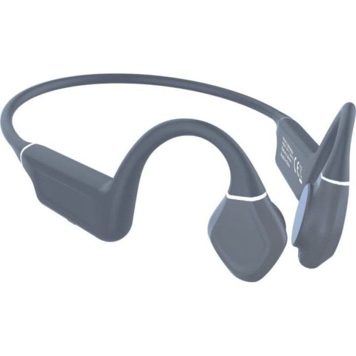 Cuffie a conduzione ossea wireless Leotec Kuri IPX5 grigie