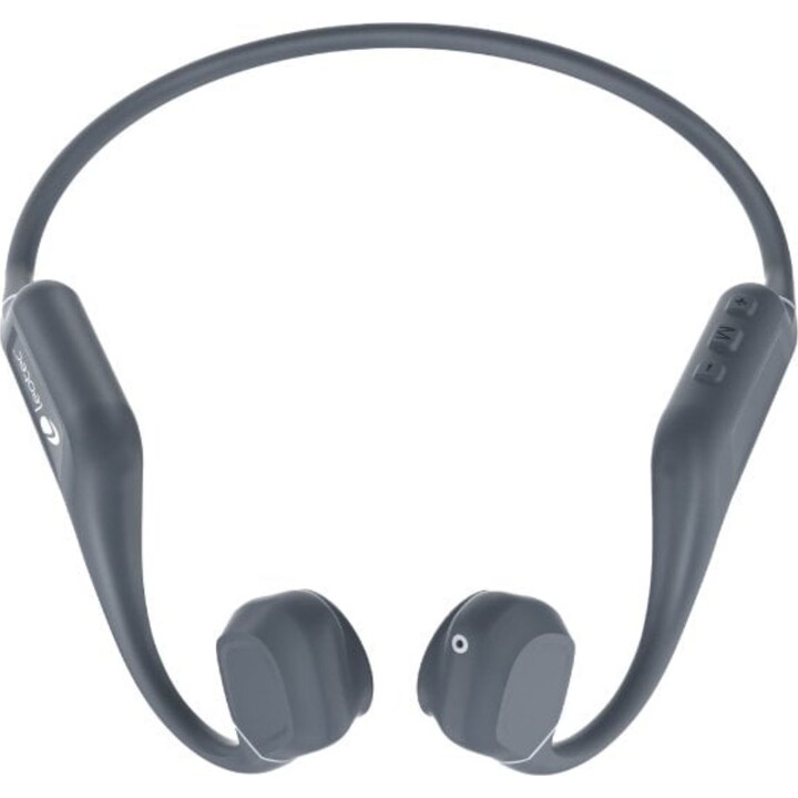 Cuffie a conduzione ossea wireless Leotec Kuri IPX5 grigie