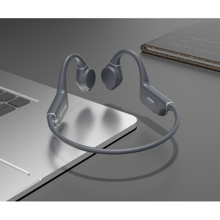 Casque sans fil à conduction osseuse Leotec Kuri IPX5 gris