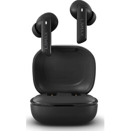 Cuffie in-ear wireless Lamax Clips1 ANC per chiamate/musica, USB Type-C, Bluetooth, nere