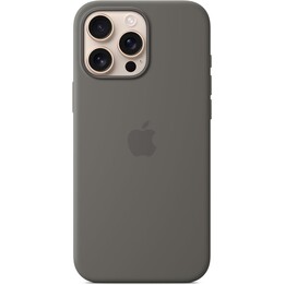Funda de Silicona Apple iPhone 16 Pro Max con MagSafe - Gris Piedra