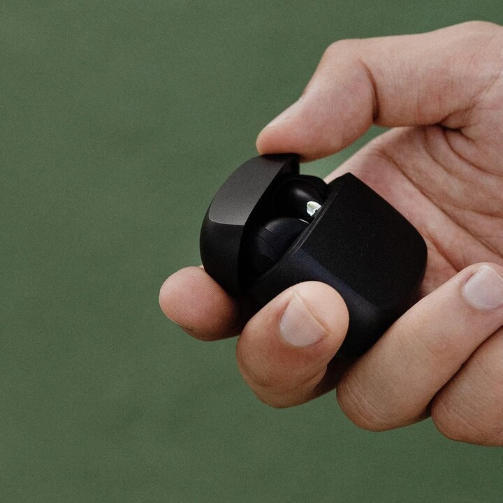 Sudio N2 Black True Wireless Bluetooth Open Earbuds, Multipoint-Connection, Microphone, 30 Hours, with Charging Case