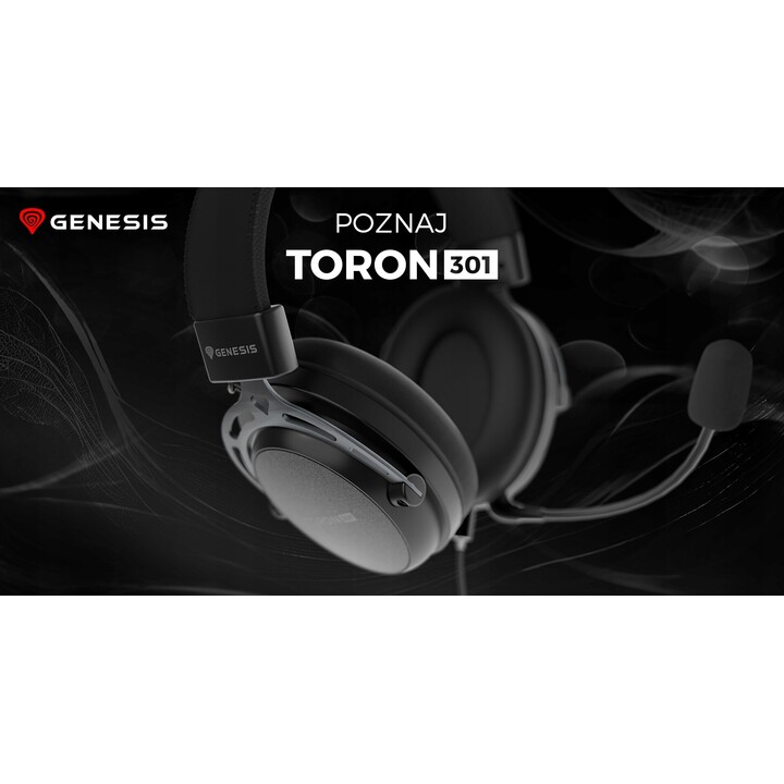 Auriculares para juegos | Toron 301 | cableado | Sobre oreja | Micrófono | Blanco