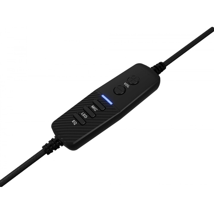 Genesis Neon 764 RGB Auriculares supraaurales con micrófono retroiluminado Negro USB