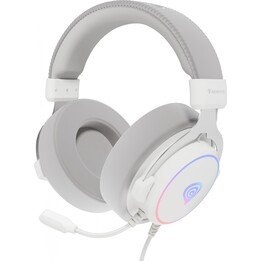 Genesis Neon 764 RGB Auriculares supraaurales con micrófono retroiluminado Blanco USB