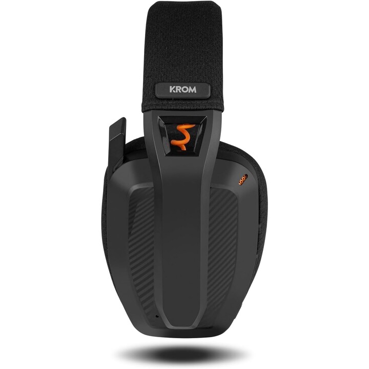 Cuffie da gioco wireless con microfono Krom Kanji/ Bluetooth/ USB 2.0/ Nero