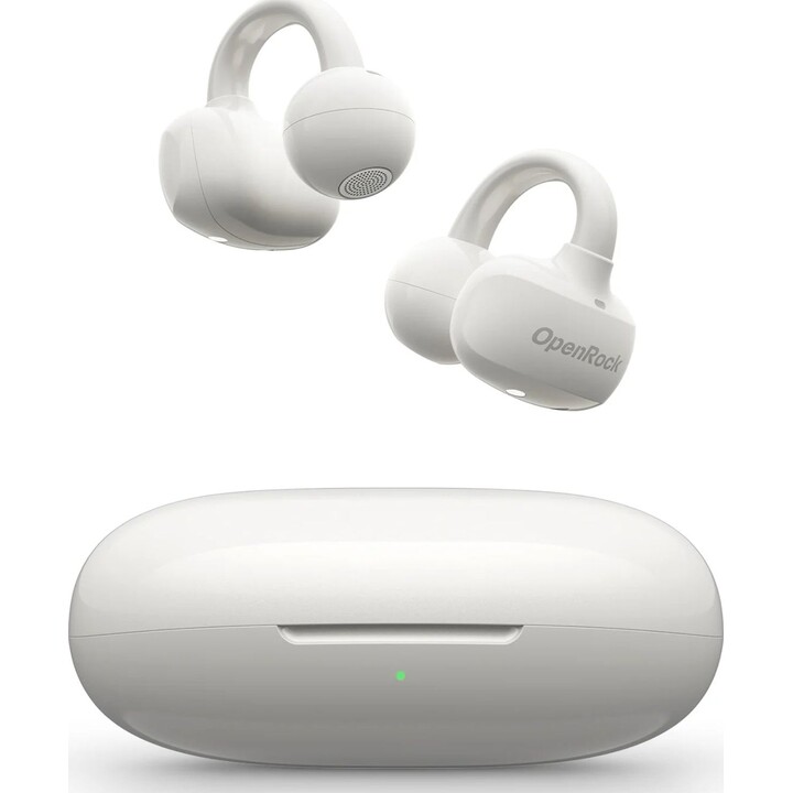 Auriculares Deportivos de Conducción Aérea OpenRock E OPACE02 con estuche de carga/ Autonomía 7h/ Blancos