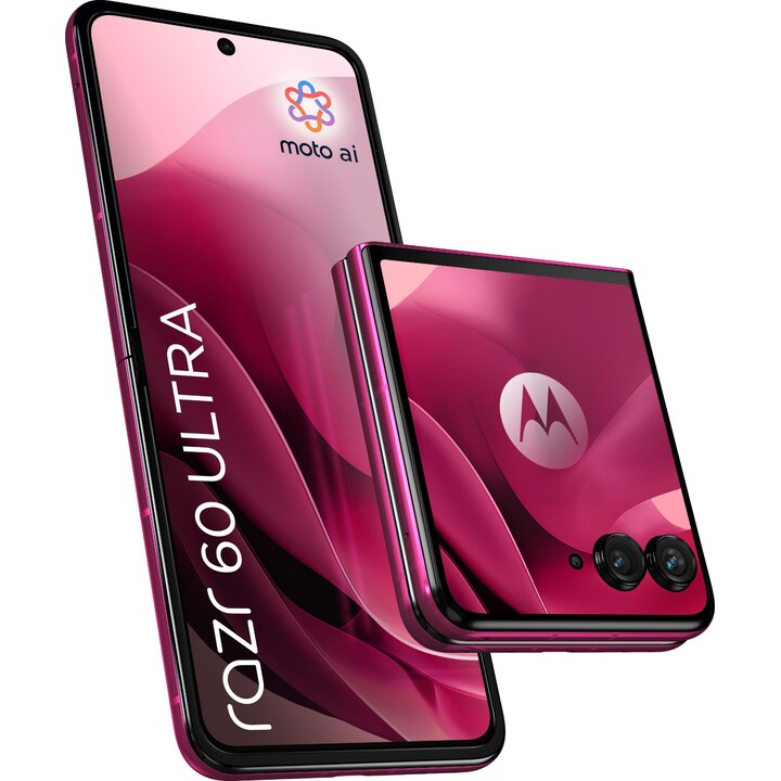 Motorola Razr 60 Ultra 16 Go 512 Go, 50MP Triple Camera, double sim, cabaret, rose