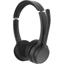 Conceptronic POLONA04BA - Auriculares Estéreo Bluetooth con Adaptador de Audio USB, Micrófono con Cancelación de Ruido