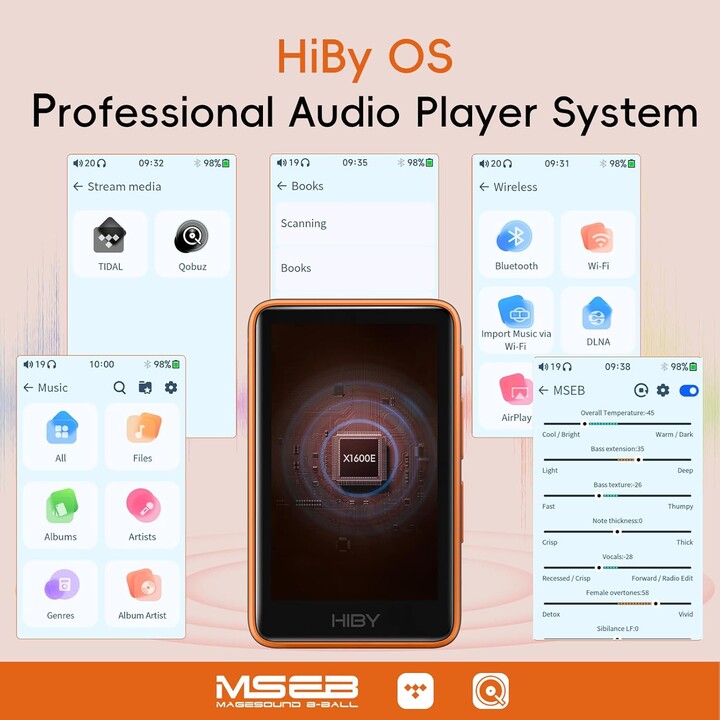 HiBy R1 Noir - Lecteur Hi-Res