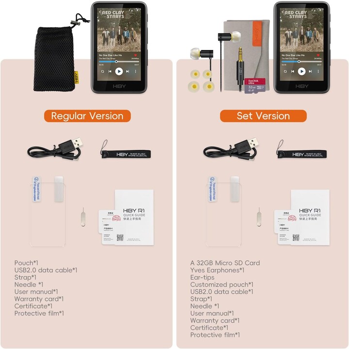 HiBy R1 Black - Hi-Res Player