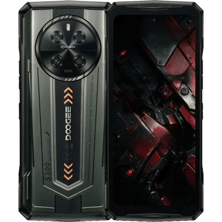 Doogee S300 5G, 12 Go / 512 Go, 6,78 pouces FHD+, 9 000 mAh, gris