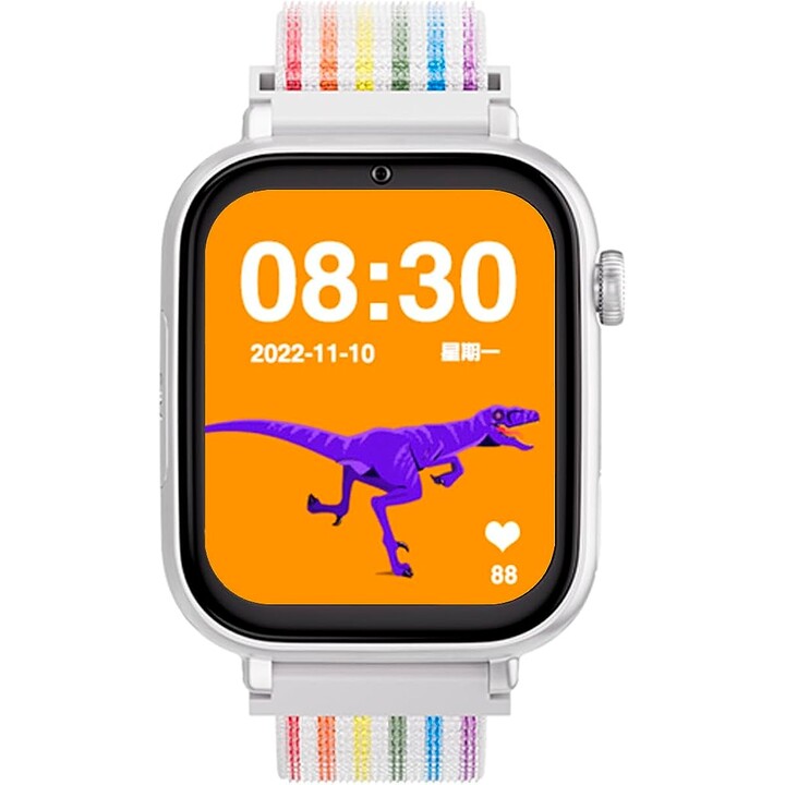 SaveWatch Plus com GPS e chamada / estojo BRANCO e bracelete UNICORN