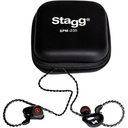 Auriculares intrauditivos Stagg SPM-235 BK