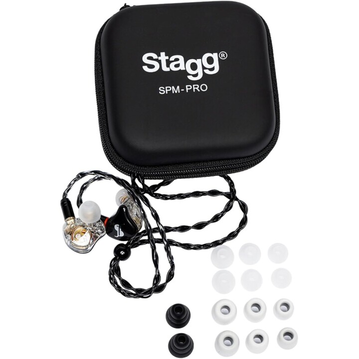 Auriculares intrauditivos Stagg SPM-PRO BK