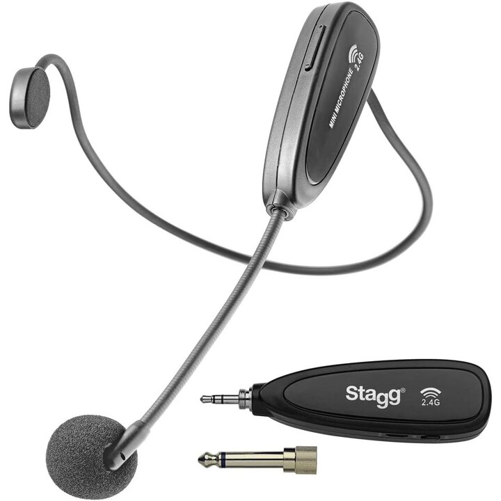 Sistema di cuffie wireless Stagg SUW 12H-BK