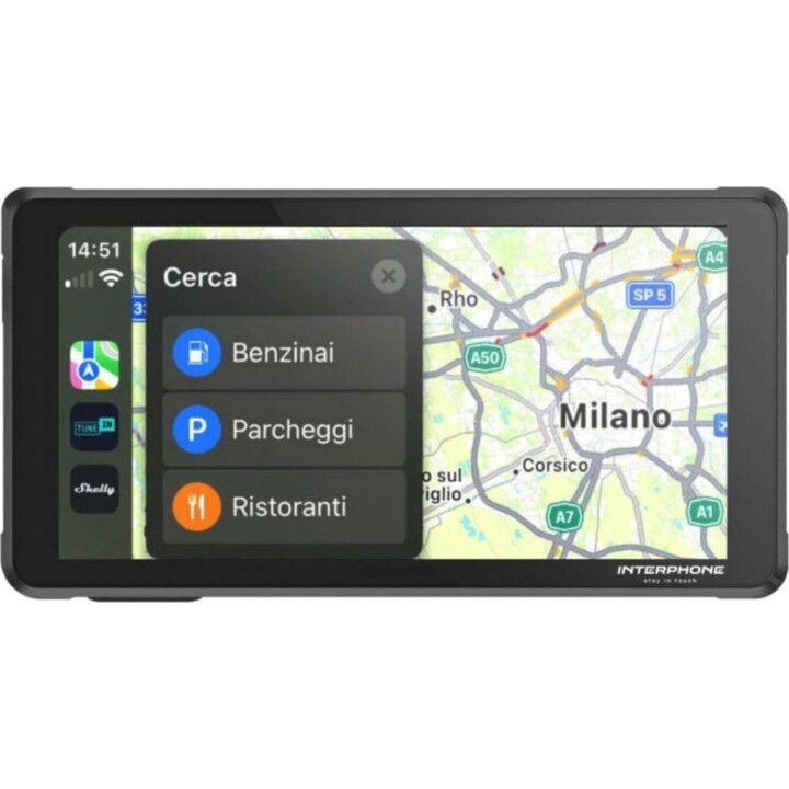 SYNC55 Pantalla de intercomunicación inteligente Car Play/Android Auto Negro