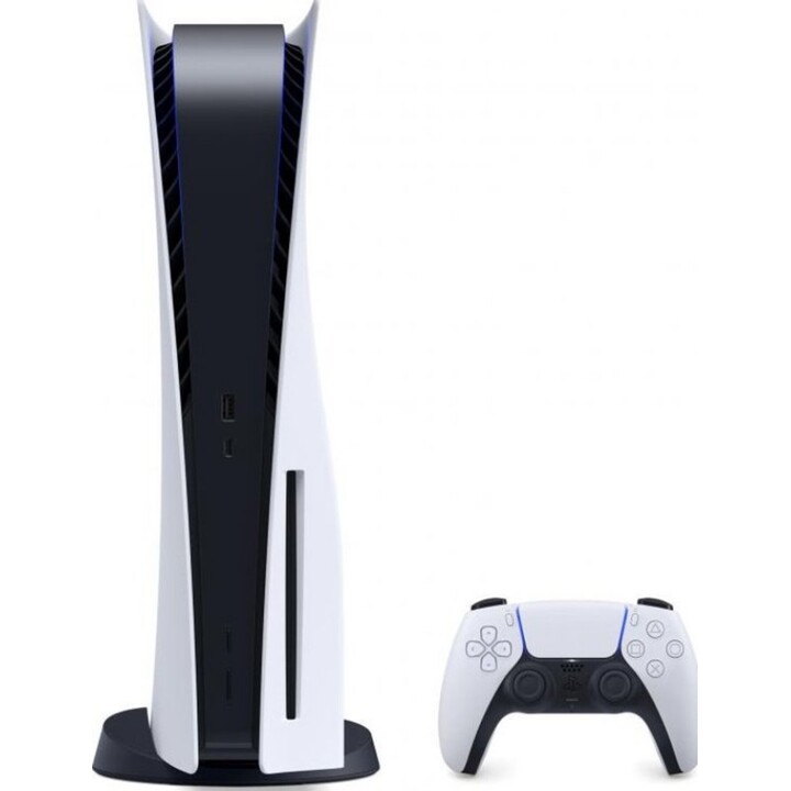 Sony PlayStation 5 PS5 con SSD de 825 GB y paquete FIFA 23 (Blanco)