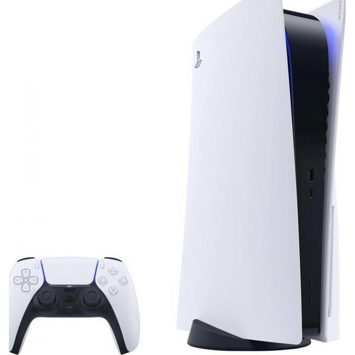 Sony PlayStation 5 PS5 con SSD de 825 GB y paquete FIFA 23 (Blanco)