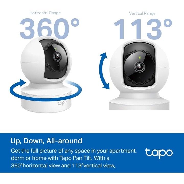 WRL CAMERA PAN/TILT/TAPO C202 TP-LINK