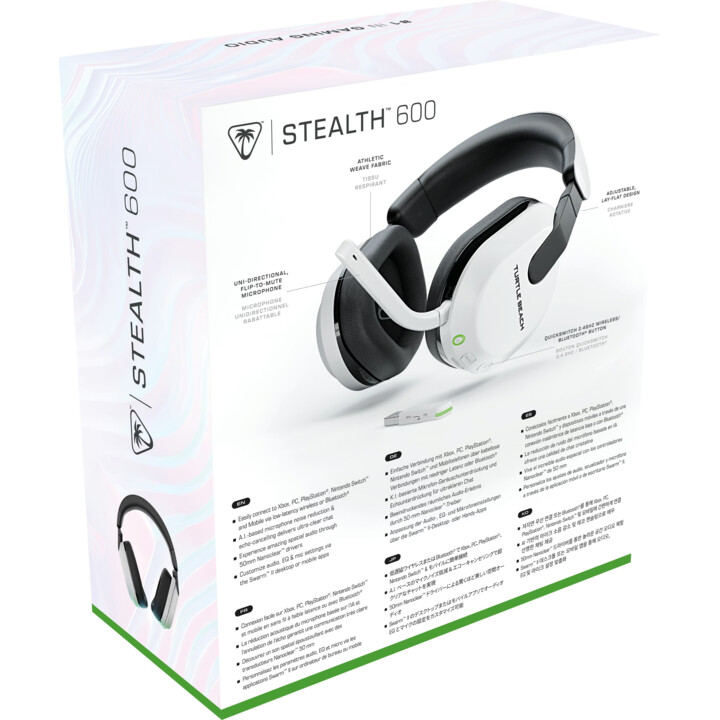 Turtle Beach Stealth 600 GEN3 XB Over-Ear Stereo Headset. White