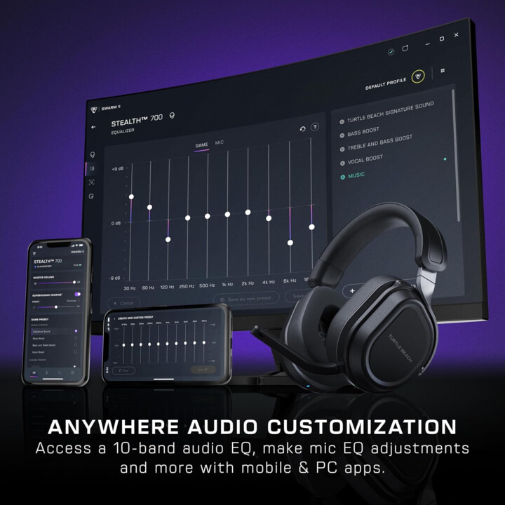Turtle Beach Stealth 700 GEN 3 PlayStation. schwarz