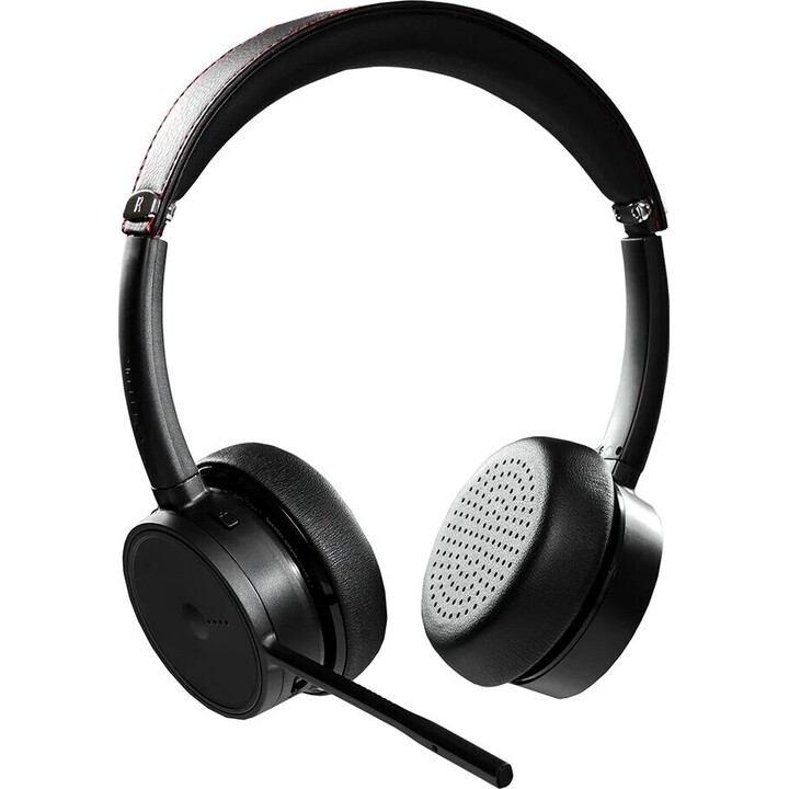 Auriculares inalámbricos Tellur Voice Pro para centro de llamadas, color negro.