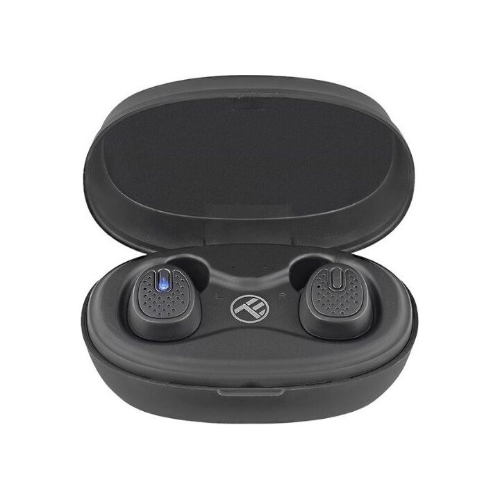 Auriculares inalámbricos estéreo Tellur True Wireless, color negro.