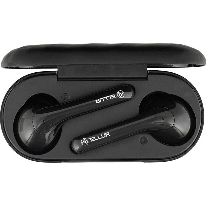 Fones de ouvido sem fio Tellur Ambia True Wireless, pretos