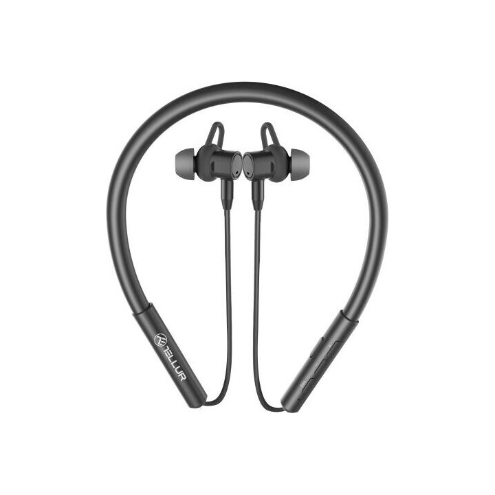 Cuffie auricolari Bluetooth Tellur Ego nere