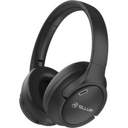 Casque audio supra-auriculaire Bluetooth Tellur Vibe avec réduction de bruit active