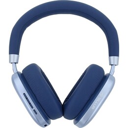 Auriculares Bluetooth supraaurales Tellur Shade con cancelación activa de ruido (ANC) en color azul.