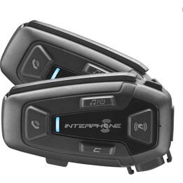 INTERPHONE U-COM 8R intercomunicador para moto negro