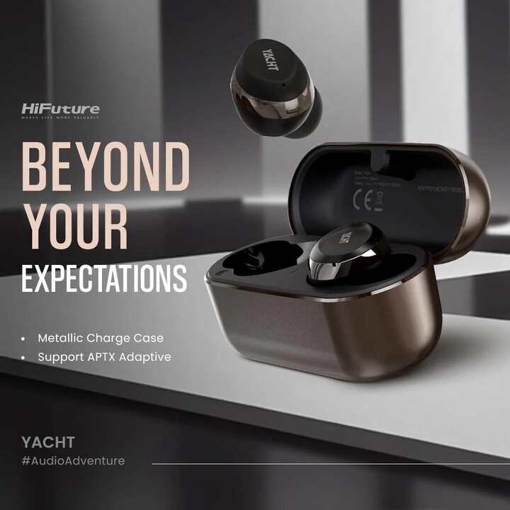 HiFuture Yacht TWS Rosa Dorado - Auriculares Bluetooth