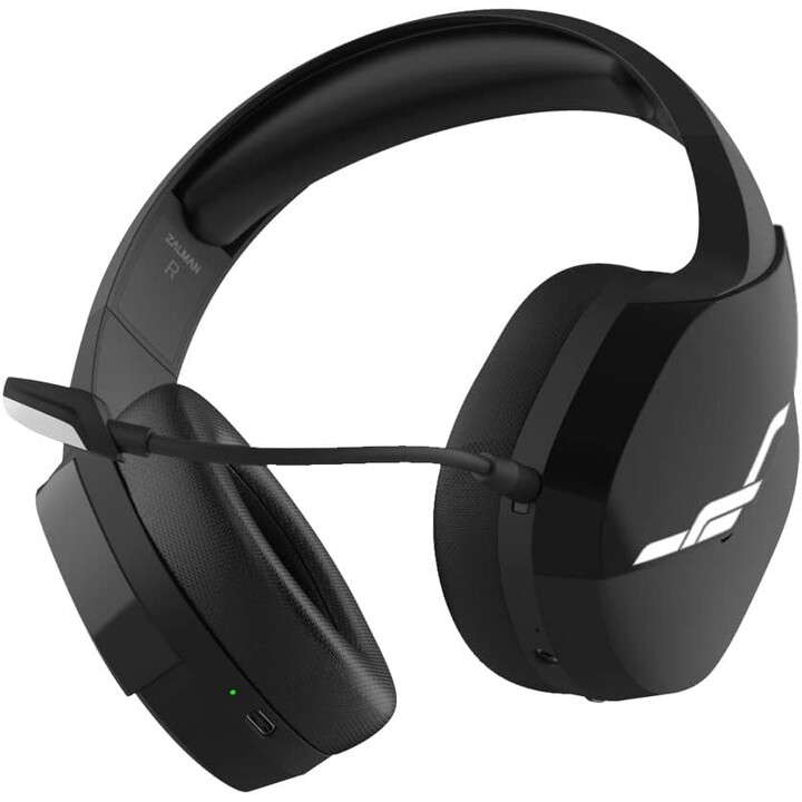 Auriculares inalámbricos para juegos Zalman ZM-HPS700W 7.1 negros